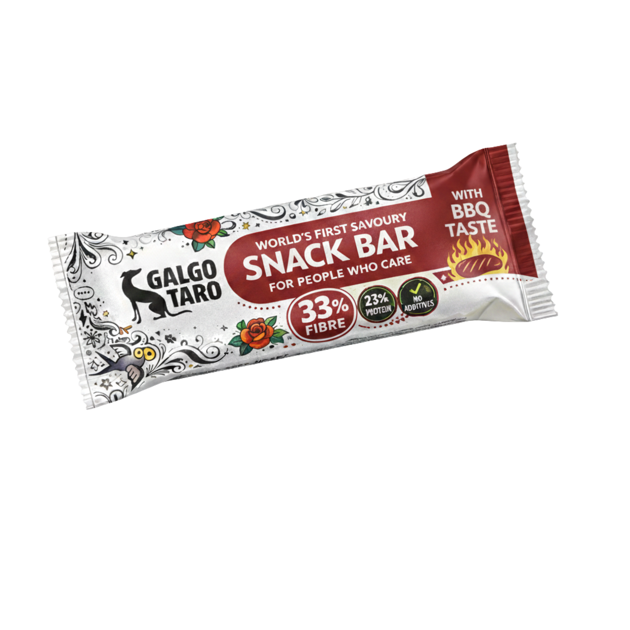 Savoury Snack Bar with BBQ spices 12 x 49g