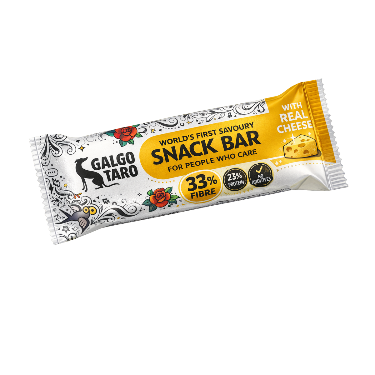 Savoury Snack Bar with cheese 12 x 49g